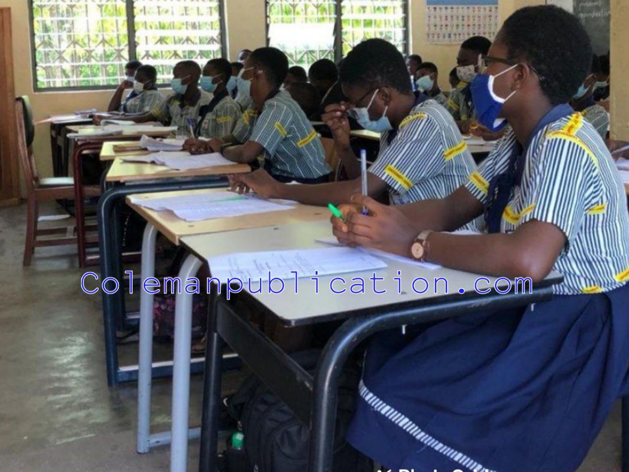 Learners of UCC Junior High School, Cape Coast